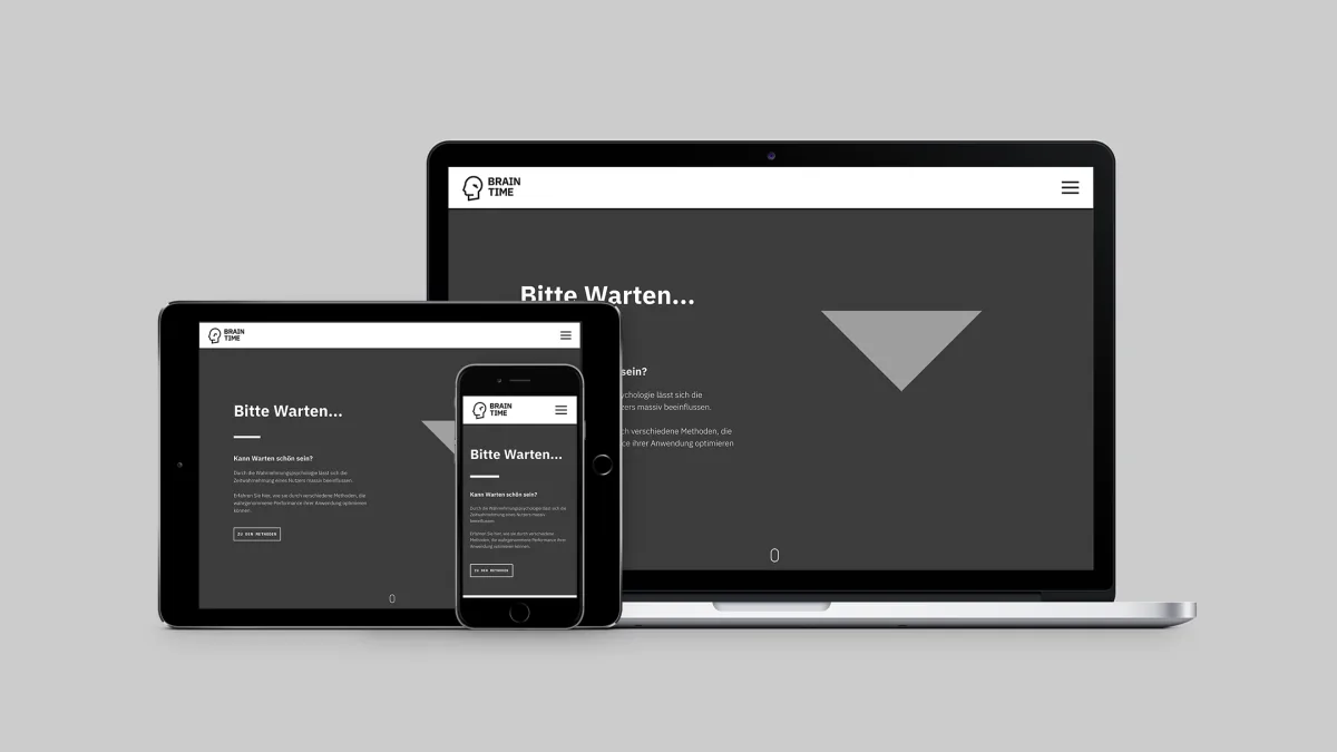 Perception psychology in UI design: An interactive research platform for perceived performance (M.A. Thesis)