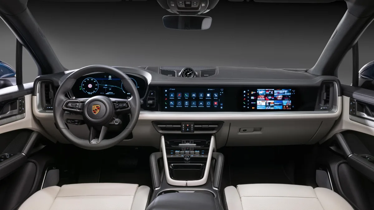Spectacular UI design and specification for Porsche infotainment experience